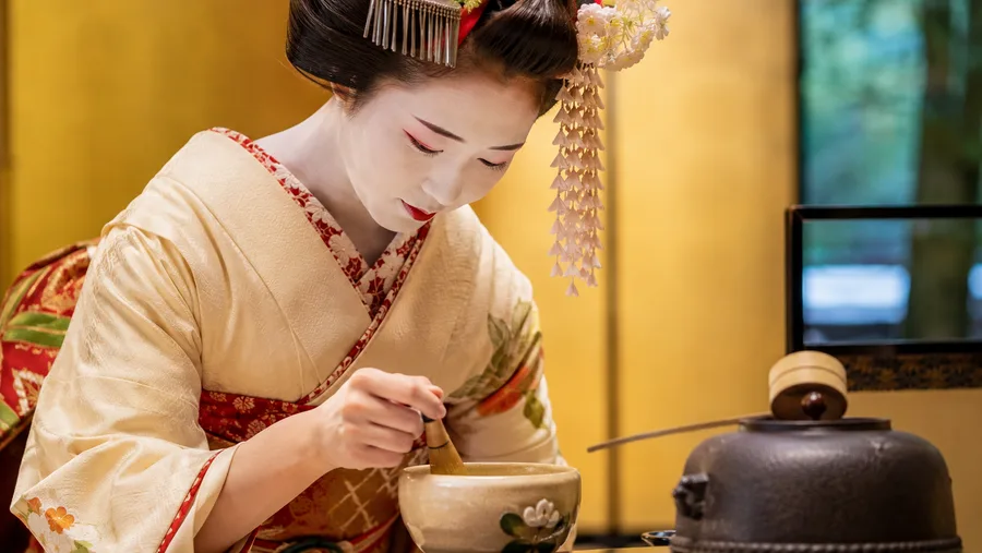 Kyoto Geisha Teezeremonie: Traditionelle Matcha- und Kimono-Erlebnisse